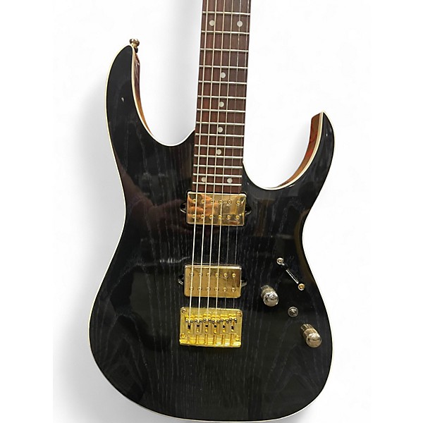 Used Ibanez RG421HPAH Trans Gray Solid Body Electric Guitar