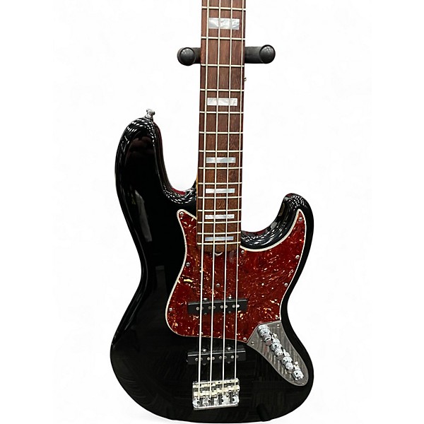 Used 2009 Fender Custom Classic Jazz Bass Black Electric Bass Guitar