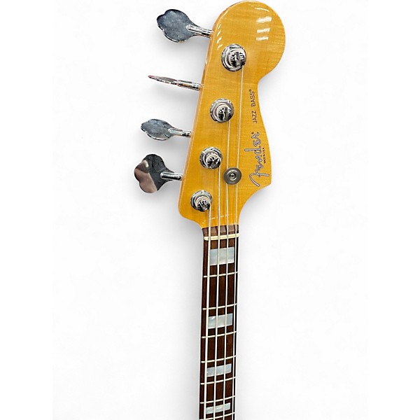 Used 2009 Fender Custom Classic Jazz Bass Black Electric Bass Guitar