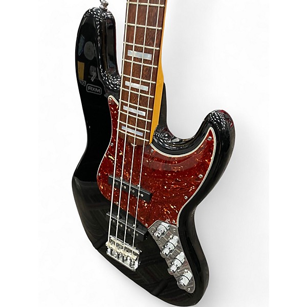 Used 2009 Fender Custom Classic Jazz Bass Black Electric Bass Guitar