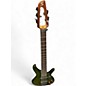Used Samick SAKB56690  Translucent Green Electric Bass Guitar thumbnail