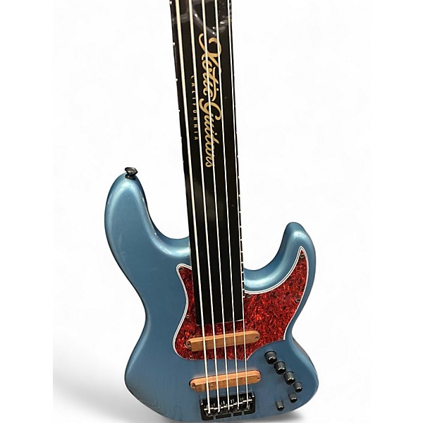 Used Xotic XJ-Pro-0106 USA Blue Electric Bass Guitar