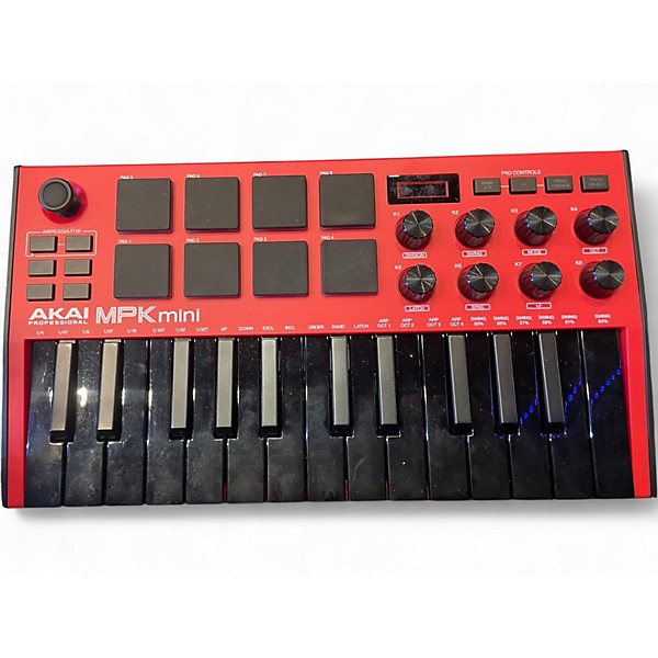 Used Akai Professional MPK Mini MIDI Controller