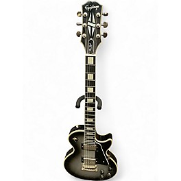 Used Epiphone Les Paul Custom SILVER BURST Solid Body Electric Guitar