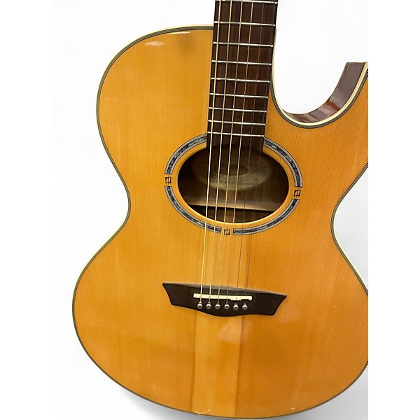 Used Washburn Nuno Bettencourt Signature EA20SNB Natural Acoustic Electric Guitar