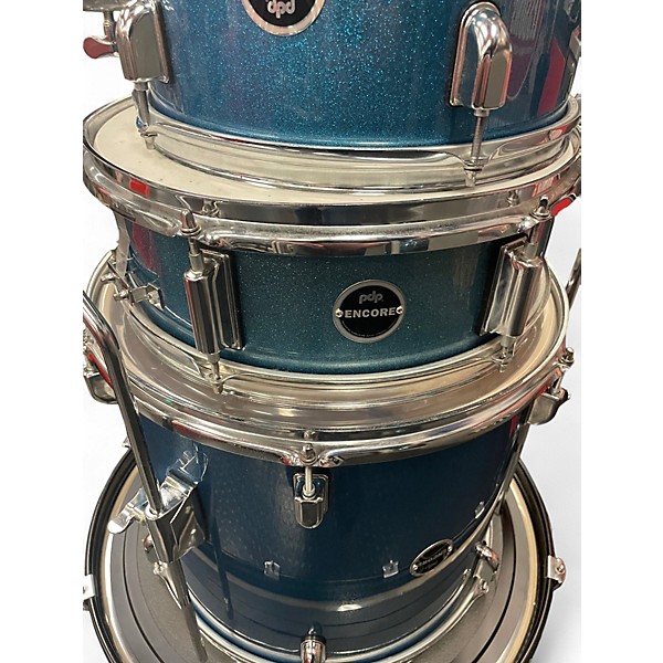 Used PDP by DW 5 Piece ENCORE KIT Royal Blue Drum Kit