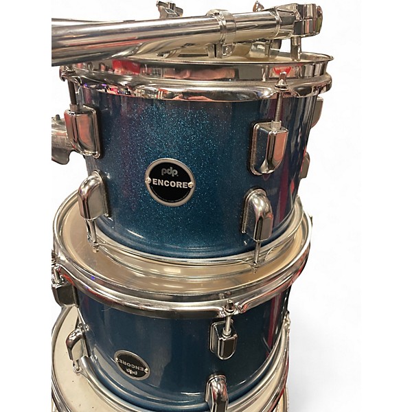 Used PDP by DW 5 Piece ENCORE KIT Royal Blue Drum Kit