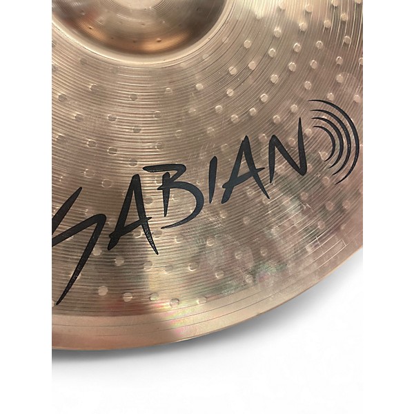 Used SABIAN 18in B8X CRASH RIDE Cymbal