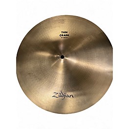 Used Zildjian 15in Thin Crash Cymbal