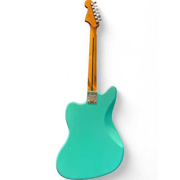 Used Squier 40th anniversary Jazzmaster Seafoam Green Solid Body Electric Guitar