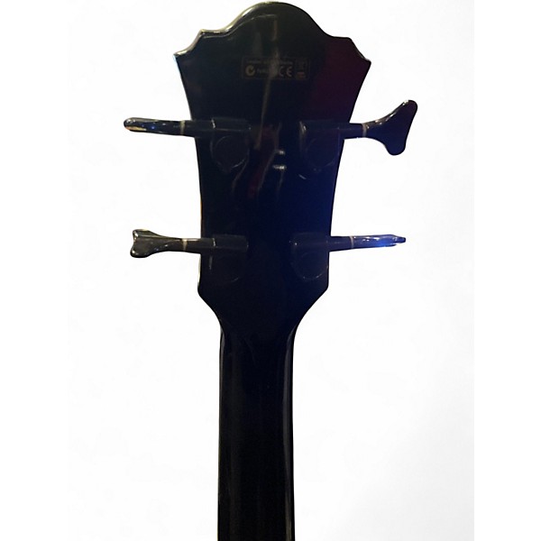 Used Ibanez AEB10E Black Acoustic Bass Guitar