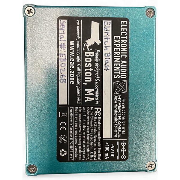 Used Electronic Audio Experiments eldritch blast Effect Pedal