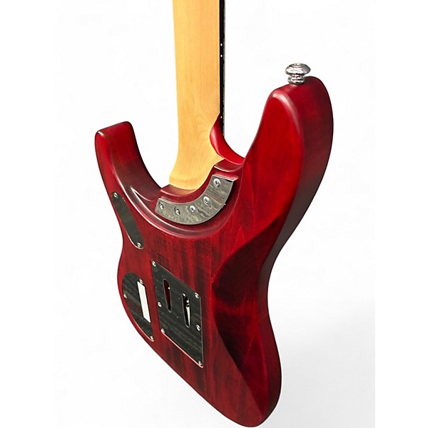 Used Washburn Nuno Bettencourt Signature N24 Satin Red Solid Body Electric Guitar