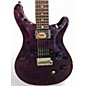 Used PRS CE24 Trans Purple Solid Body Electric Guitar