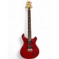 Used PRS CE24 Trans Red Solid Body Electric Guitar