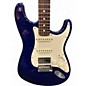 Used Fender American Standard Stratocaster HSS Midnight Blue Solid Body Electric Guitar