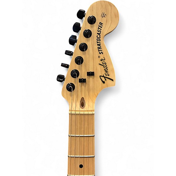 Used 2007 Fender American Performer Stratocaster HSS Olympic White Solid Body Electric Guitar