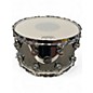 Used DW 14X8 Performance Series Steel Snare Metallic Silver Drum