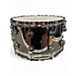 Used DW 14X8 Performance Series Steel Snare Metallic Silver Drum