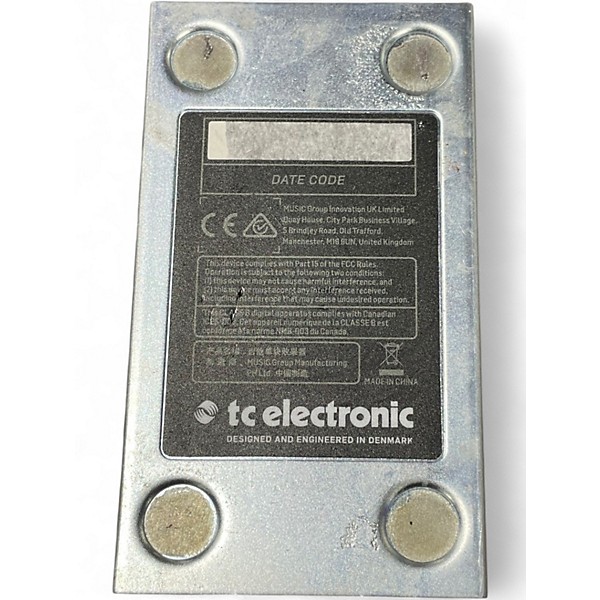 Used TC Electronic Gauss Echo Effect Pedal