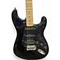 Used 2024 Squier Squier Sonic Stratocaster HSS BLACK Solid Body Electric Guitar