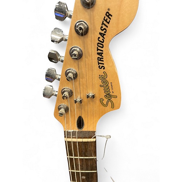 Used Squier Affinity Stratocaster 2 Color Sunburst Solid Body Electric Guitar