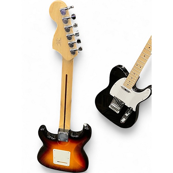 Used Squier Affinity Stratocaster 2 Color Sunburst Solid Body Electric Guitar
