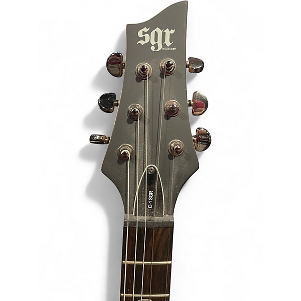 Used Schecter Guitar Research SGR C1 Wine Red Solid Body Electric Guitar