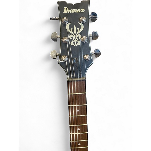Used Ibanez AM73B Archtop Natural Hollow Body Electric Guitar