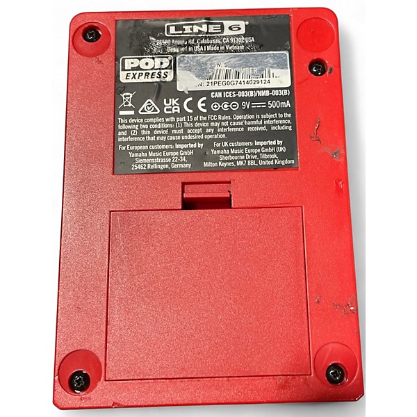 Used Line 6 Pod Express Effect Processor