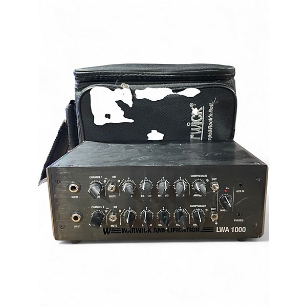 Used Warwick LWA 1000 Bass Amp Head