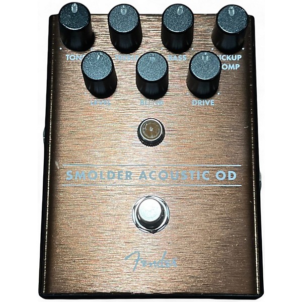 Used Fender Smolder Acoustic OD Effect Pedal