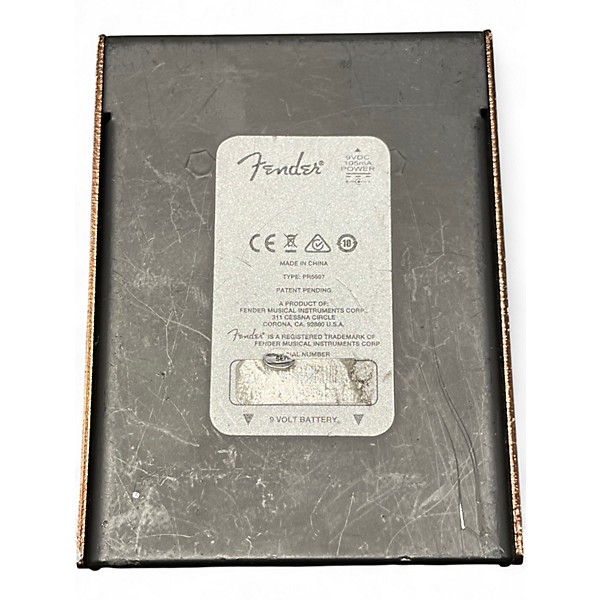 Used Fender Smolder Acoustic OD Effect Pedal