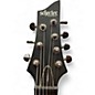 Used Schecter Guitar Research Demon 7 String Black Solid Body Electric Guitar