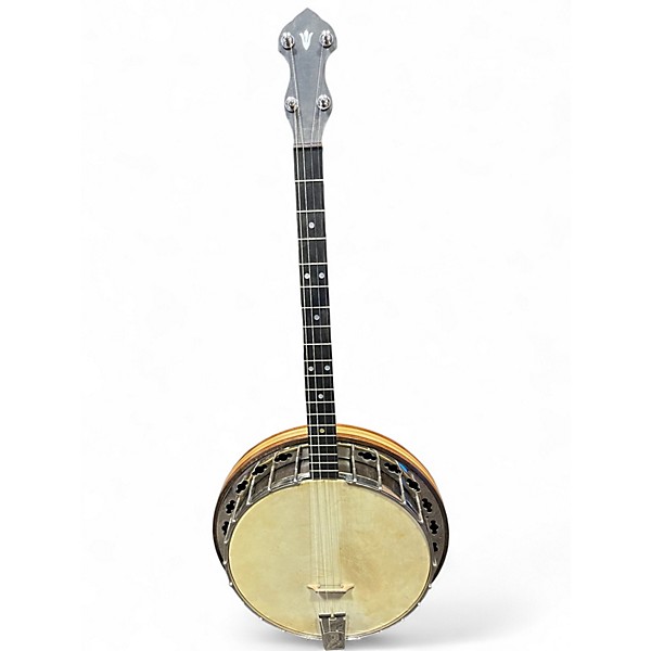 Vintage 1920s May Bell QUEEN TENOR Natural Banjo