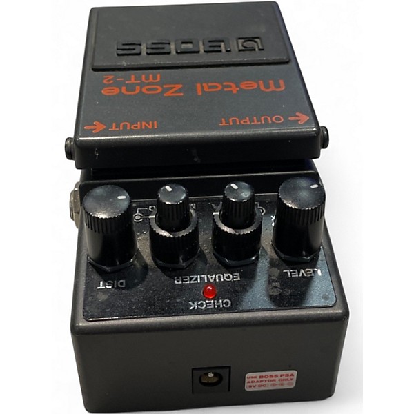 Used BOSS MT2 Metal Zone Distortion Effect Pedal