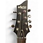 Used Schecter Guitar Research Demon 7 String Black Solid Body Electric Guitar
