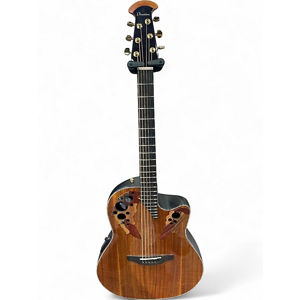Used Ovation CELEBRITY CE44P KOA Natural Acoustic Electric Guitar