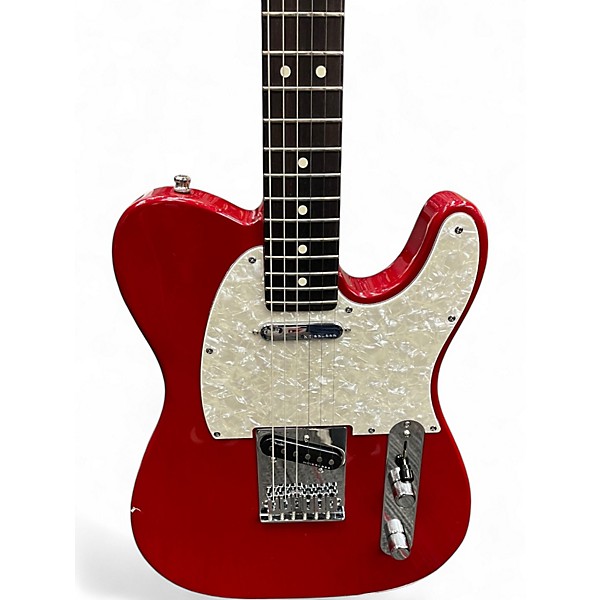 Used Fender American Standard Telecaster Candy Apple Red Solid Body Electric Guitar