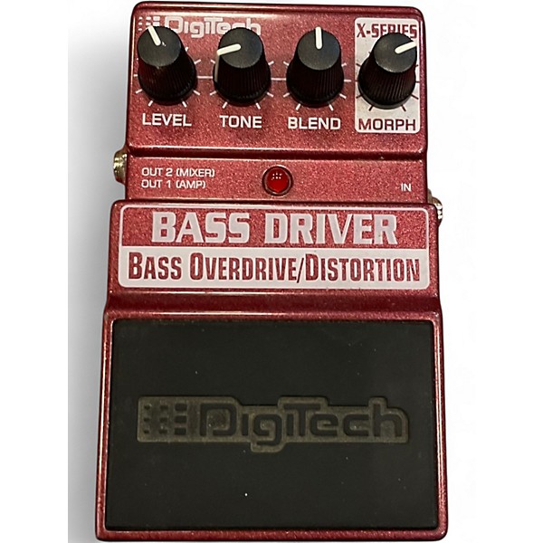 Used Digitech BASS DRIVER X SERIES Bass Effect Pedal