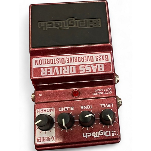 Used Digitech BASS DRIVER X SERIES Bass Effect Pedal