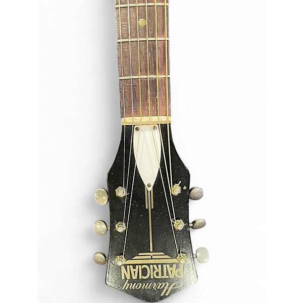 Used Harmony patrician Antique Natural Acoustic Guitar