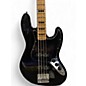 Used Fender American Standard Jazz Bass Black Electric Bass Guitar