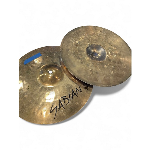 Used SABIAN 14in AAX HIGHHATS Cymbal