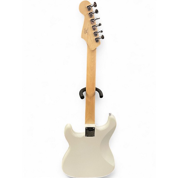 Used Squier SONIC STRATOCASTER SSS White Solid Body Electric Guitar