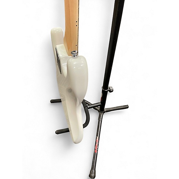 Used Squier SONIC STRATOCASTER SSS White Solid Body Electric Guitar