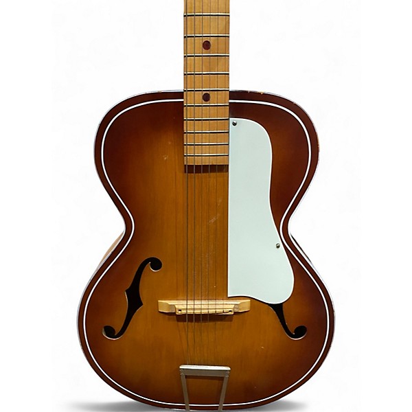 Used Kay L2858 2 Color Sunburst Acoustic Electric Guitar