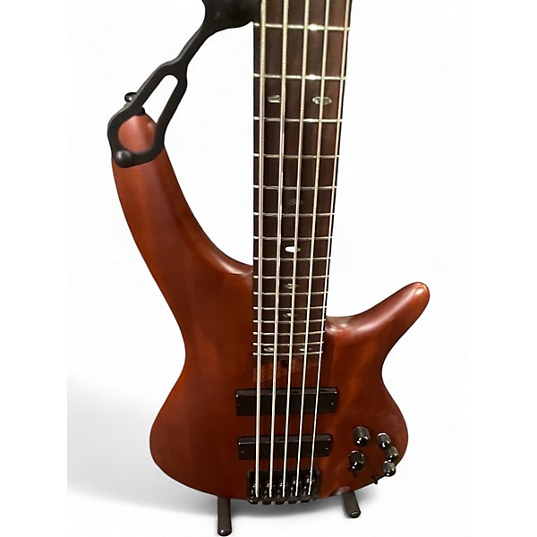 Used Ibanez SR505E Walnut Electric Bass Guitar