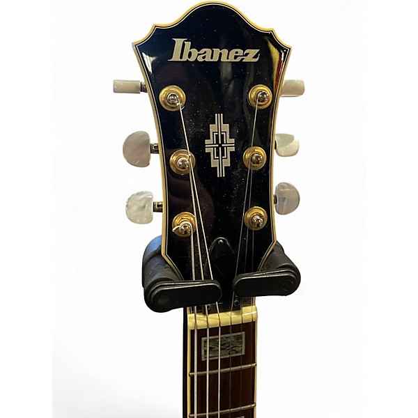 Used Ibanez AS93 Artcore trans emerald Hollow Body Electric Guitar