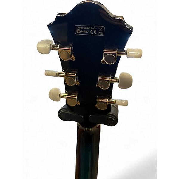 Used Ibanez AS93 Artcore trans emerald Hollow Body Electric Guitar